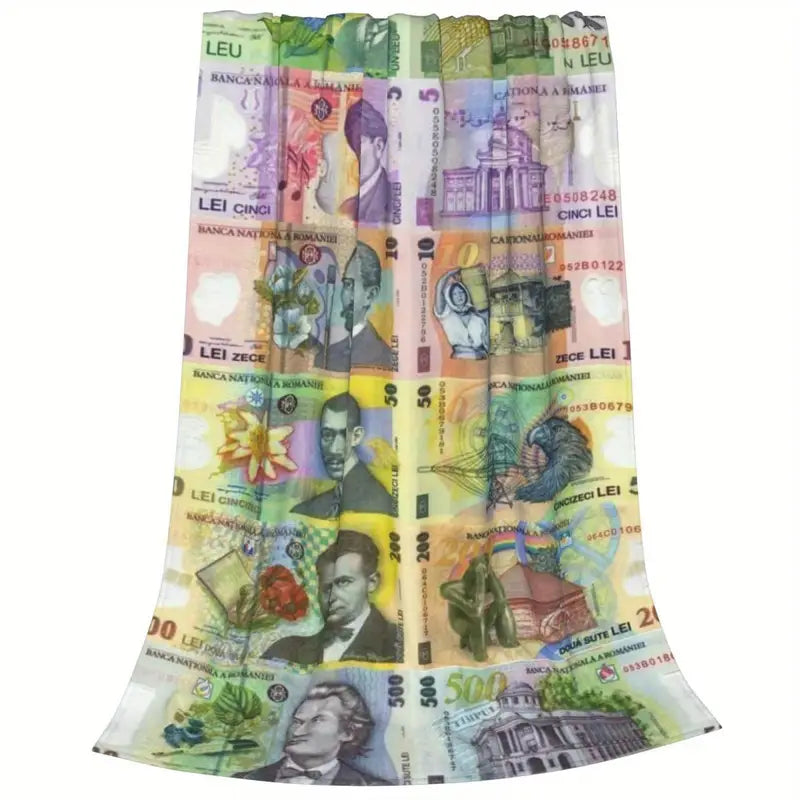 Romanian Banknotes Blanket