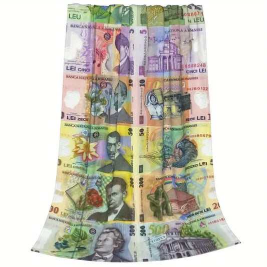 Romanian Banknotes Blanket